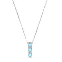 Collana Chi Mi Ama Gioielli Donna in Argento Zircone 130177 - 130177